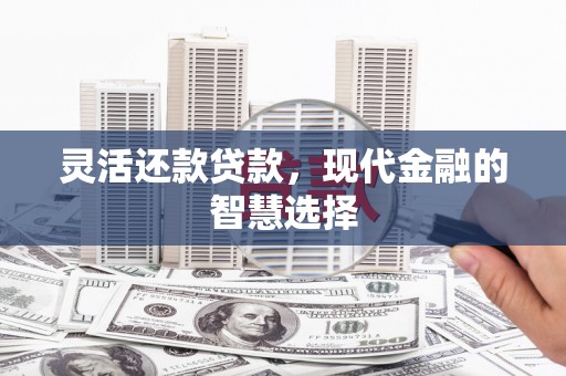 昌吉灵活还款贷款，现代金融的智慧选择