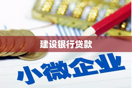 昌吉建设银行贷款