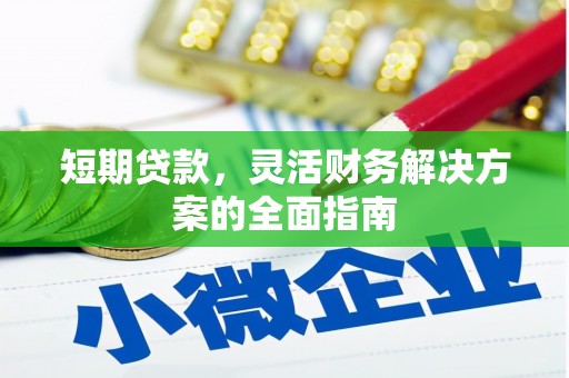 昌吉短期贷款，灵活财务解决方案的全面指南