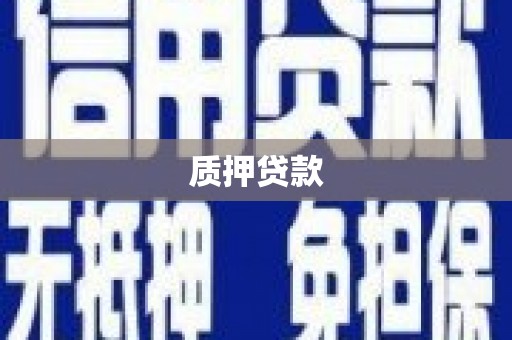 昌吉质押贷款