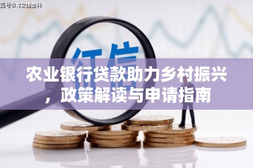 昌吉农业银行贷款助力乡村振兴，政策解读与申请指南