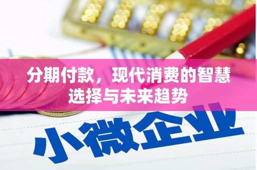 昌吉分期付款，现代消费的智慧选择与未来趋势