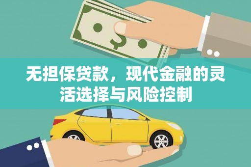 昌吉无担保贷款，现代金融的灵活选择与风险控制
