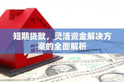 昌吉短期贷款，灵活资金解决方案的全面解析