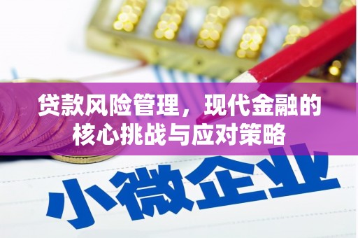 昌吉贷款风险管理，现代金融的核心挑战与应对策略