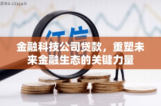昌吉金融科技公司贷款，重塑未来金融生态的关键力量