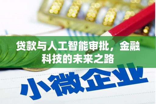 昌吉贷款与人工智能审批，金融科技的未来之路