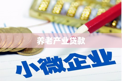 昌吉养老产业贷款