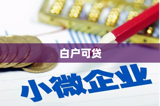 昌吉白户可贷