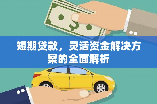 昌吉短期贷款，灵活资金解决方案的全面解析