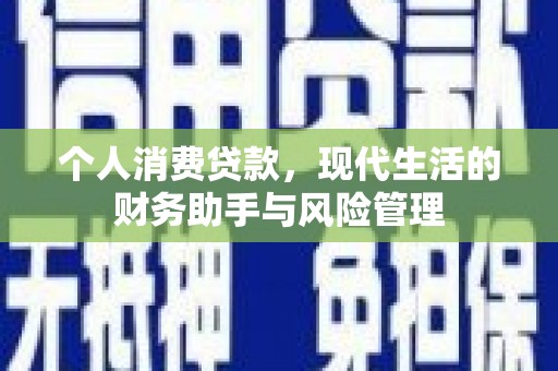 昌吉个人消费贷款，现代生活的财务助手与风险管理